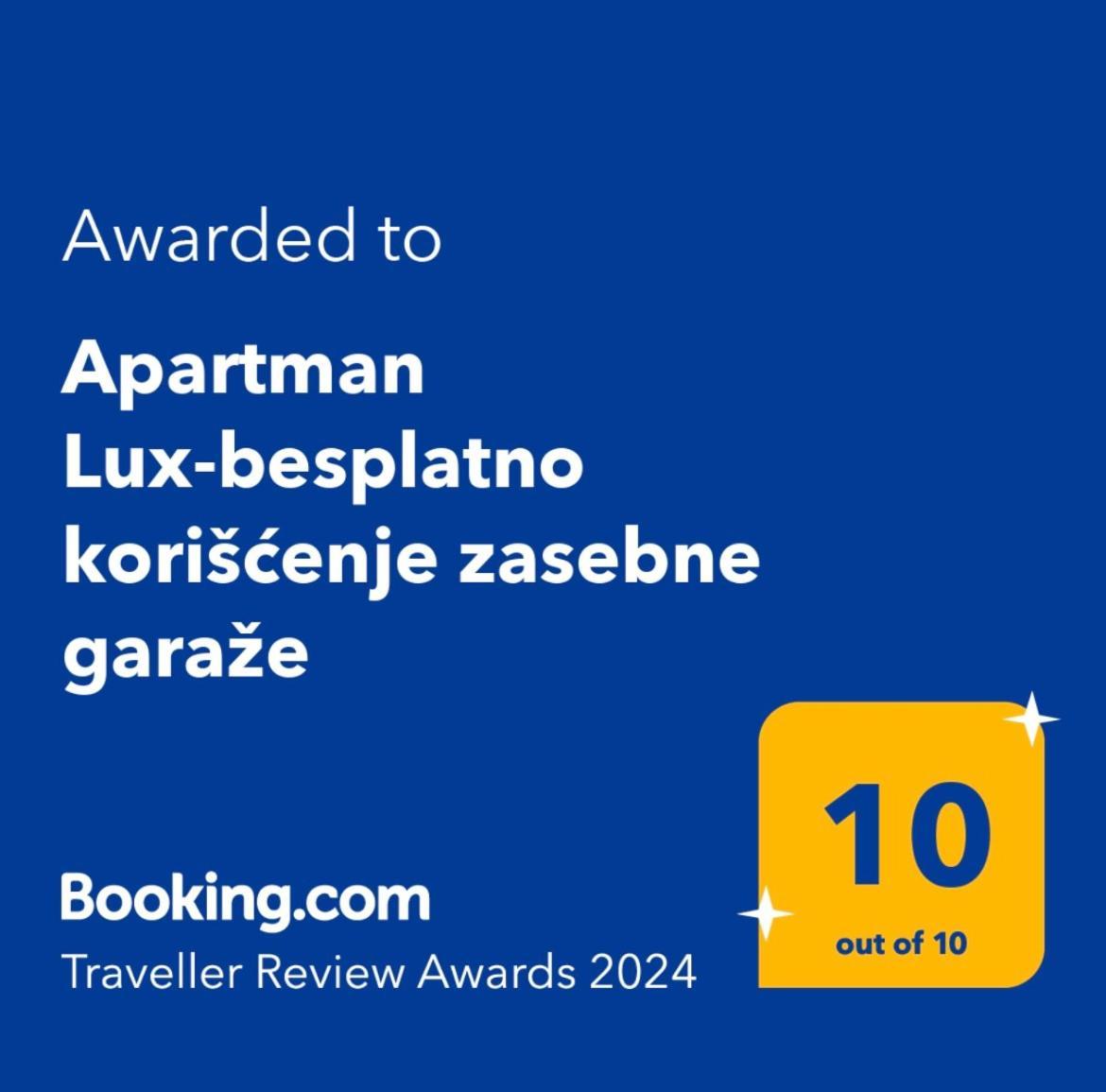 Apartman Lux-Besplatno Koriscenje Zasebne Garaze Sremska Mitrovica Exteriör bild